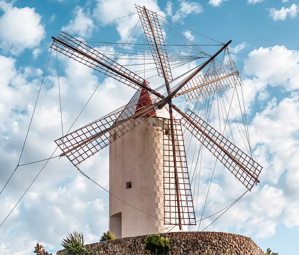 Wind mills on Menorca