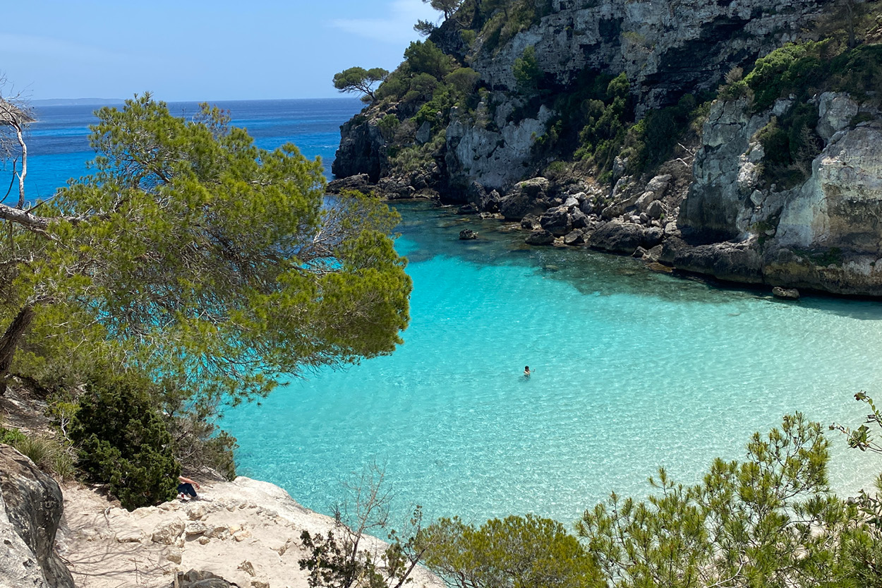 Bathing Bay on Menorca